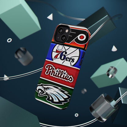 Philadelphia Sports Teams Iphone Tough Magnetic Cases