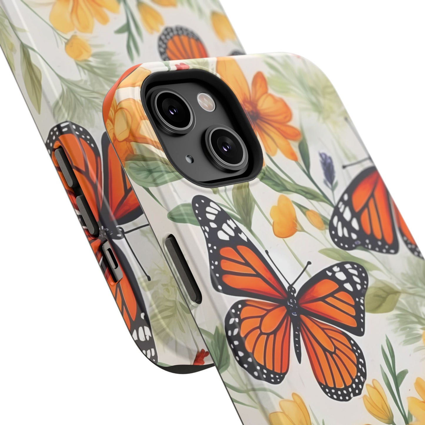 Monarch Butterfly Impact-Resistant Cases