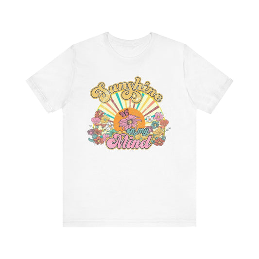 Sunshine on my Mind. Unisex Jersey Short Sleeve Tee