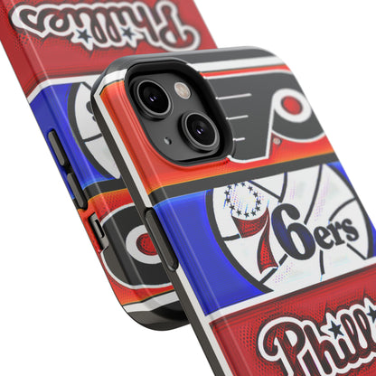 Philadelphia Sports Teams Iphone Tough Magnetic Cases