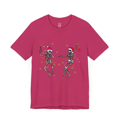 Festive Skeletons Unisex Softstyle T-Shirt