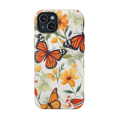 Monarch Butterfly Impact-Resistant Cases