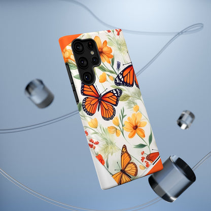 Monarch Butterfly Impact-Resistant Cases