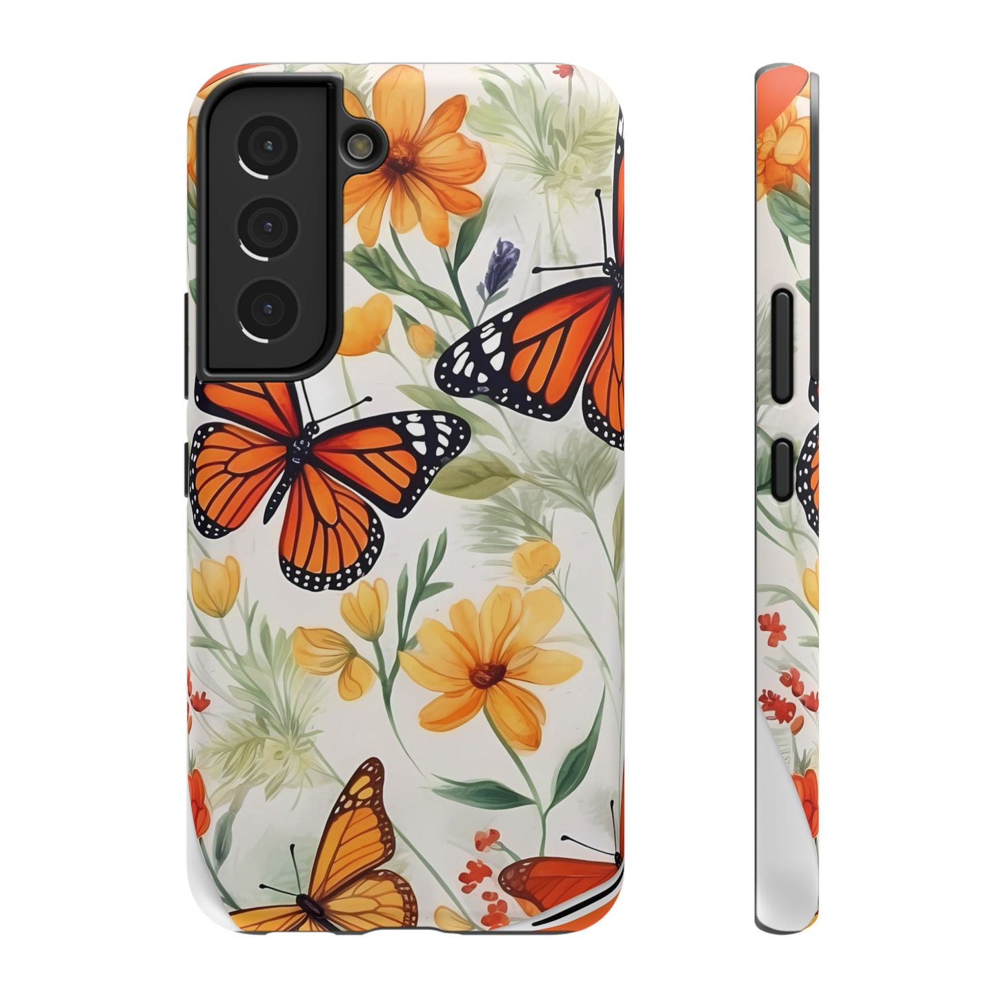 Monarch Butterfly Impact-Resistant Cases