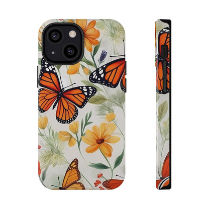 Monarch Butterfly Impact-Resistant Cases