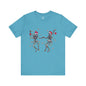 Festive Skeletons Unisex Softstyle T-Shirt