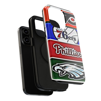 Philadelphia Sports Teams Iphone Tough Magnetic Cases