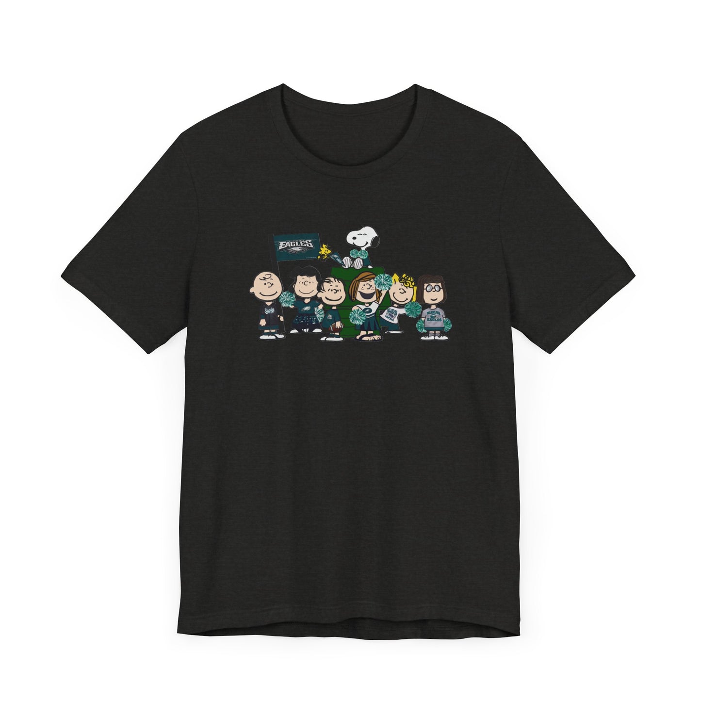Fun Peanuts Gang Unisex Jersey Tee - Casual, Playful Apparel for Fans