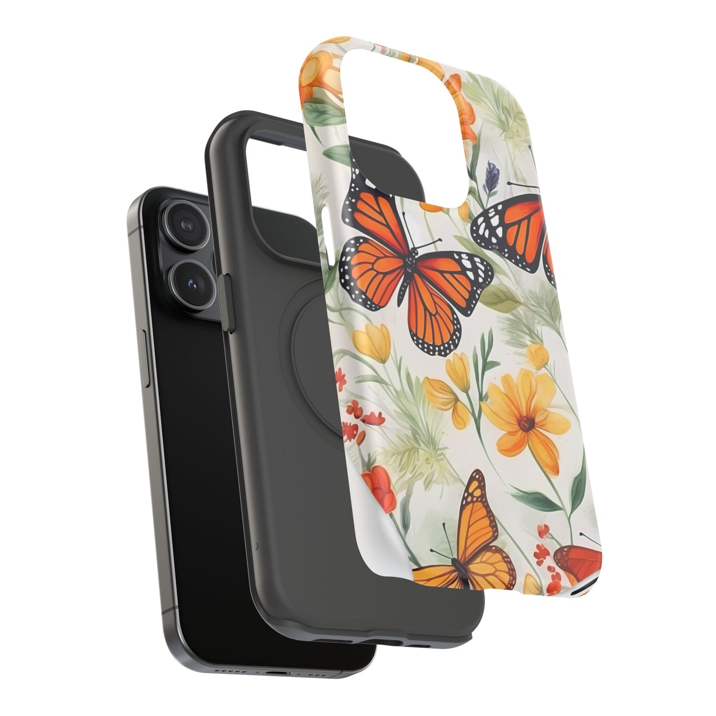 Monarch Butterfly Impact-Resistant Cases
