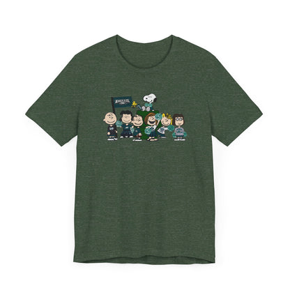 Fun Peanuts Gang Unisex Jersey Tee - Casual, Playful Apparel for Fans