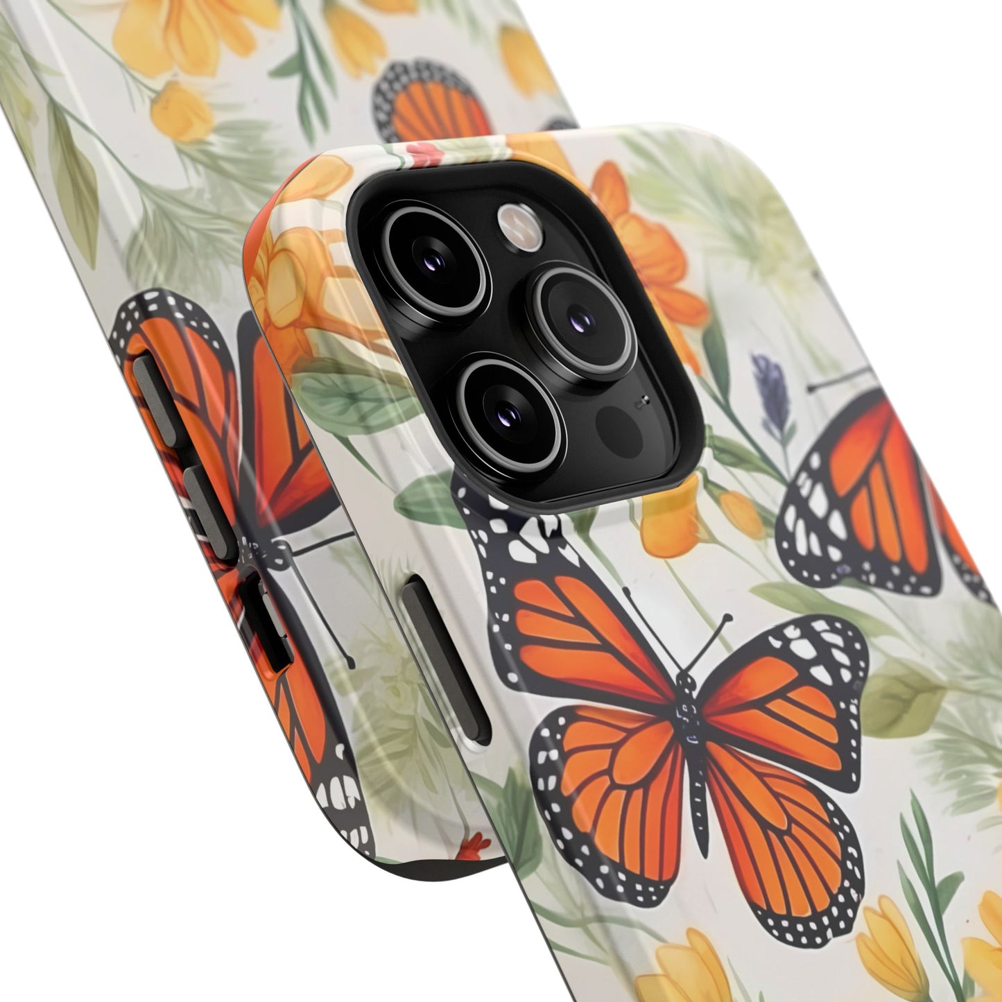 Monarch Butterfly Impact-Resistant Cases