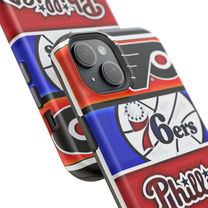 Philadelphia Sports Teams Iphone Tough Magnetic Cases