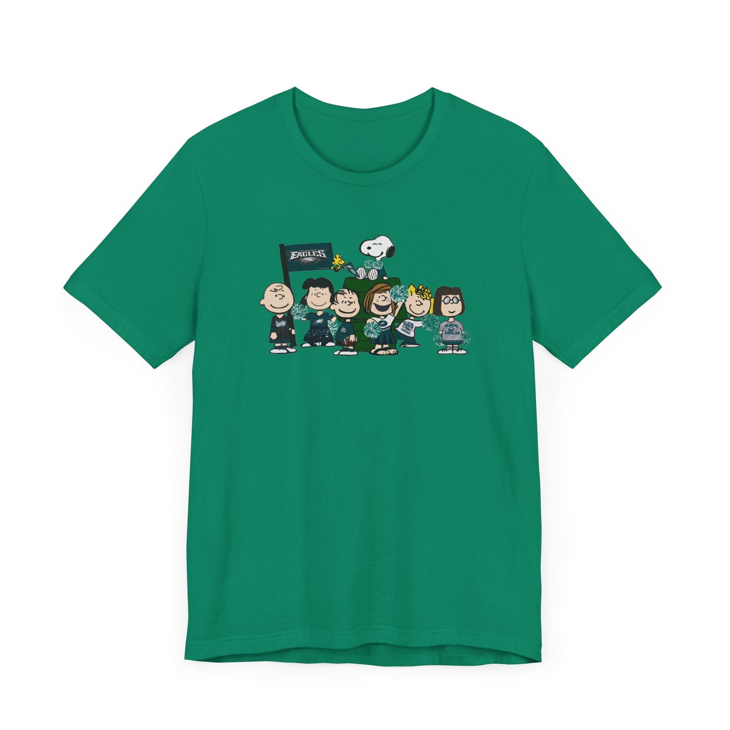 Fun Peanuts Gang Unisex Jersey Tee - Casual, Playful Apparel for Fans