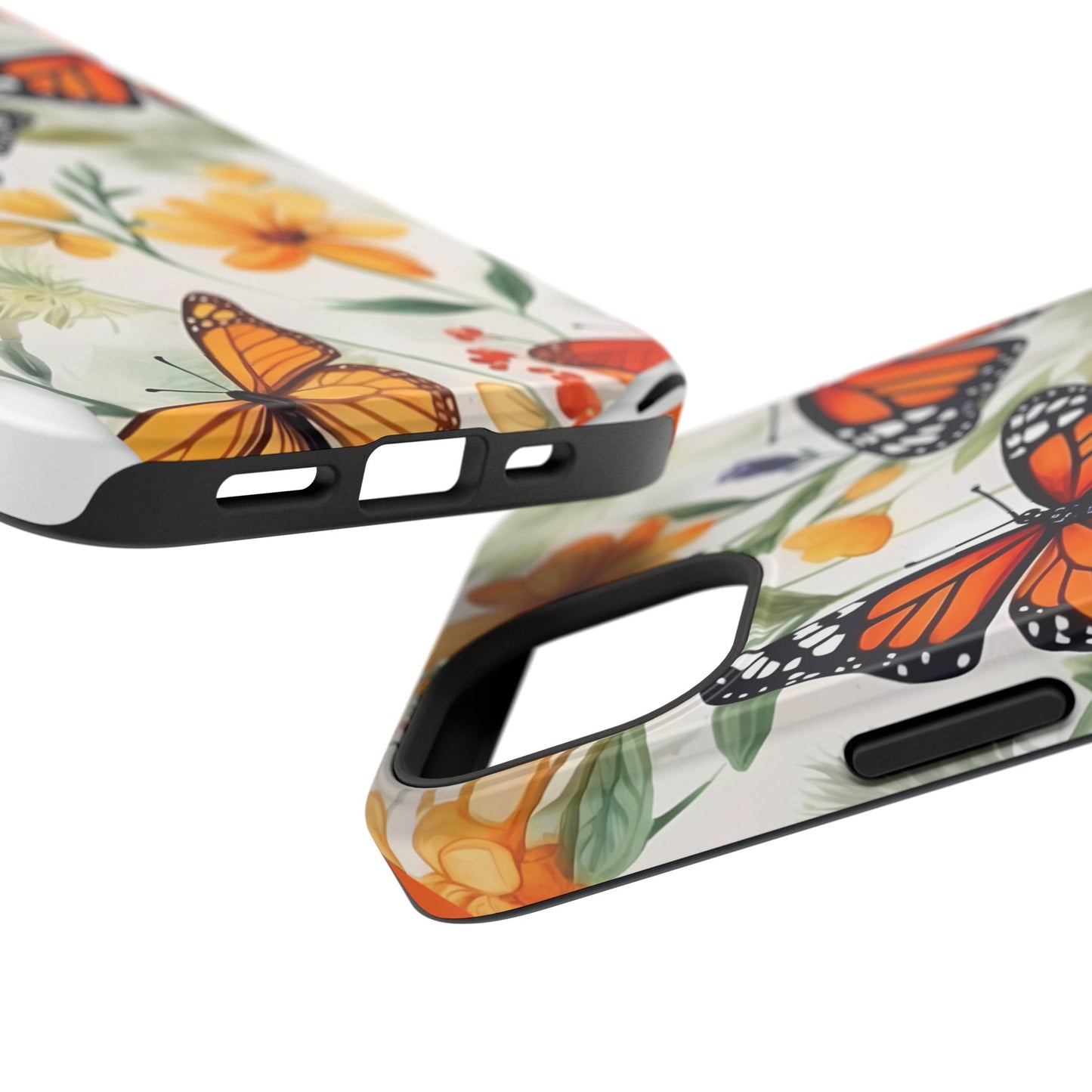 Monarch Butterfly Impact-Resistant Cases
