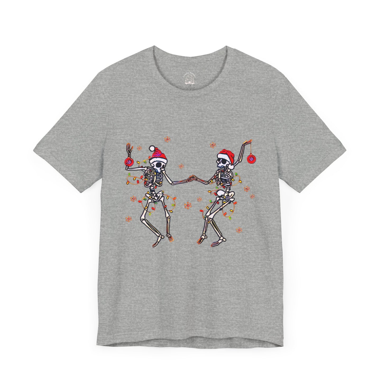 Festive Skeletons Unisex Softstyle T-Shirt