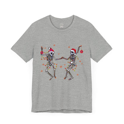 Festive Skeletons Unisex Softstyle T-Shirt