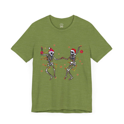 Festive Skeletons Unisex Softstyle T-Shirt