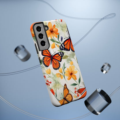 Monarch Butterfly Impact-Resistant Cases