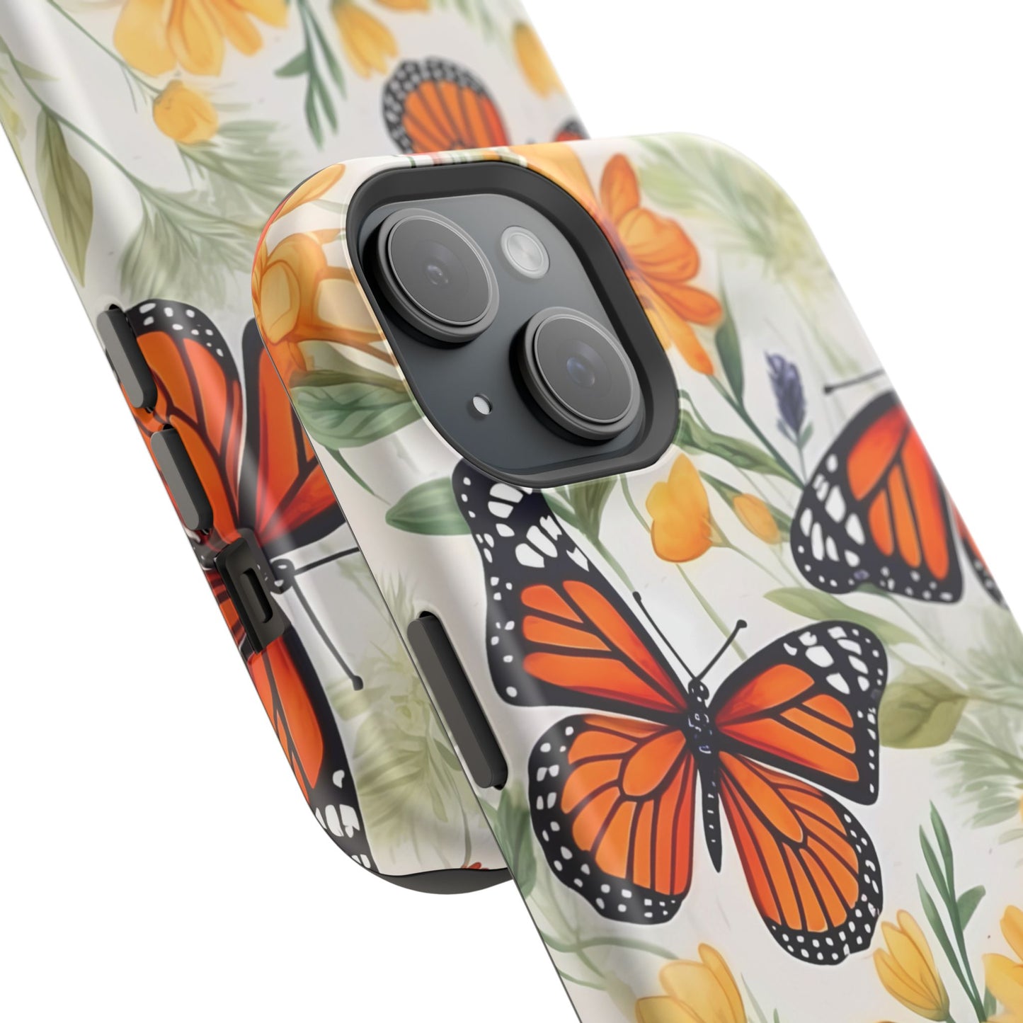 Monarch Butterfly Impact-Resistant Cases