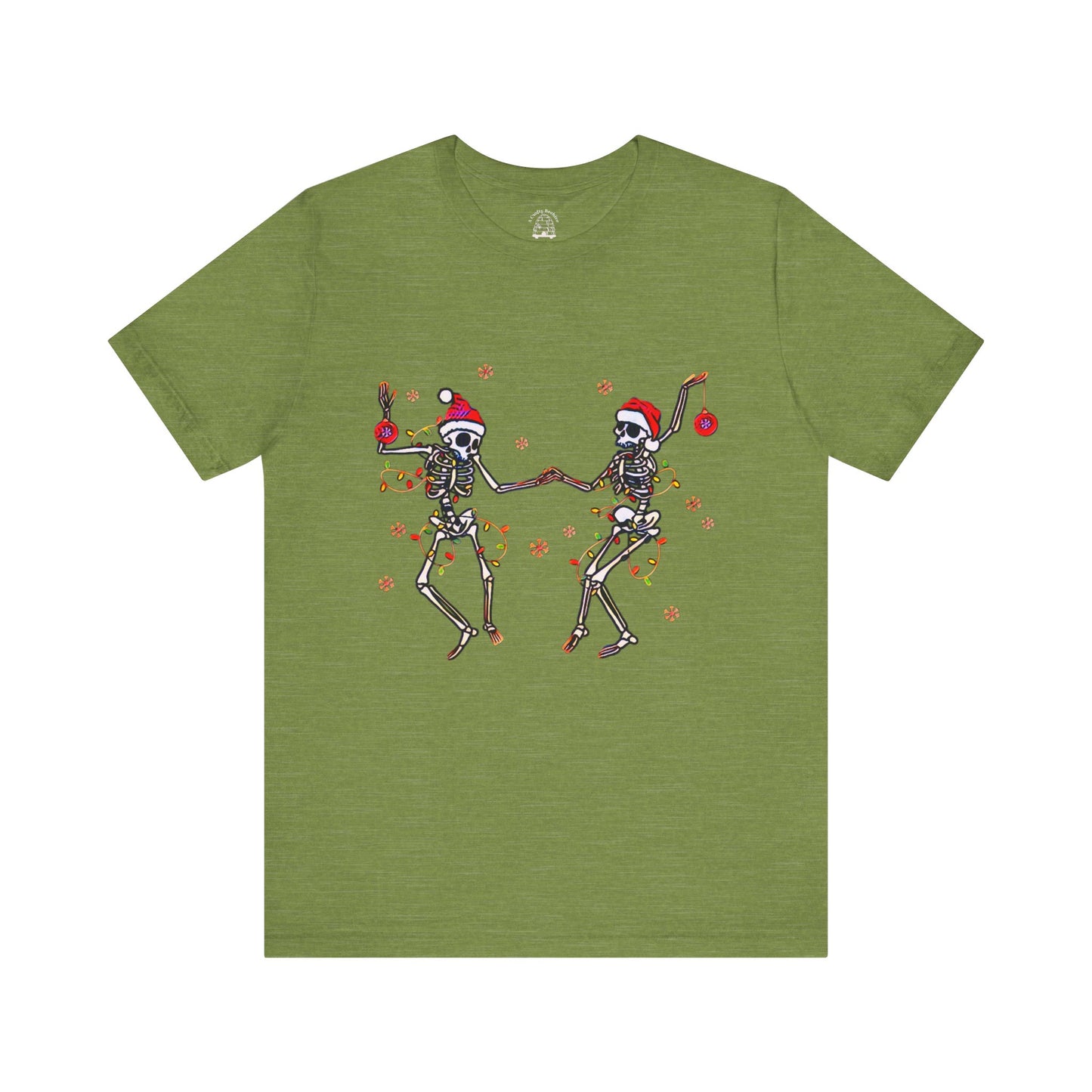 Festive Skeletons Unisex Softstyle T-Shirt