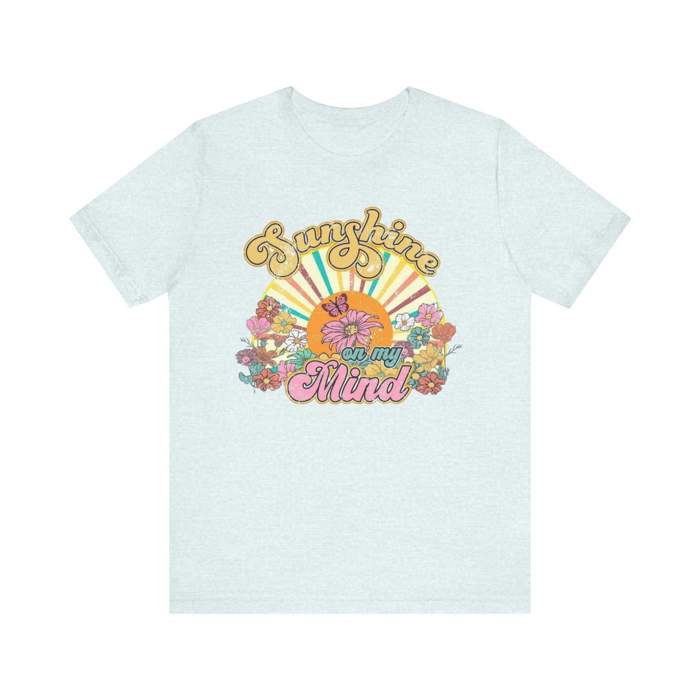 Sunshine on my Mind. Unisex Jersey Short Sleeve Tee