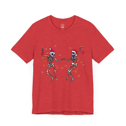 Festive Skeletons Unisex Softstyle T-Shirt