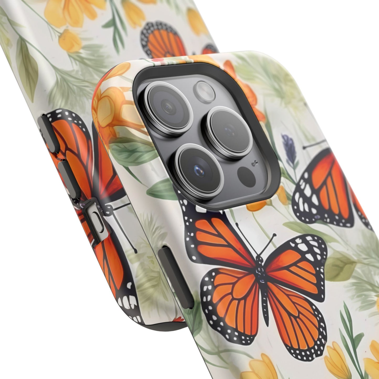 Monarch Butterfly Impact-Resistant Cases