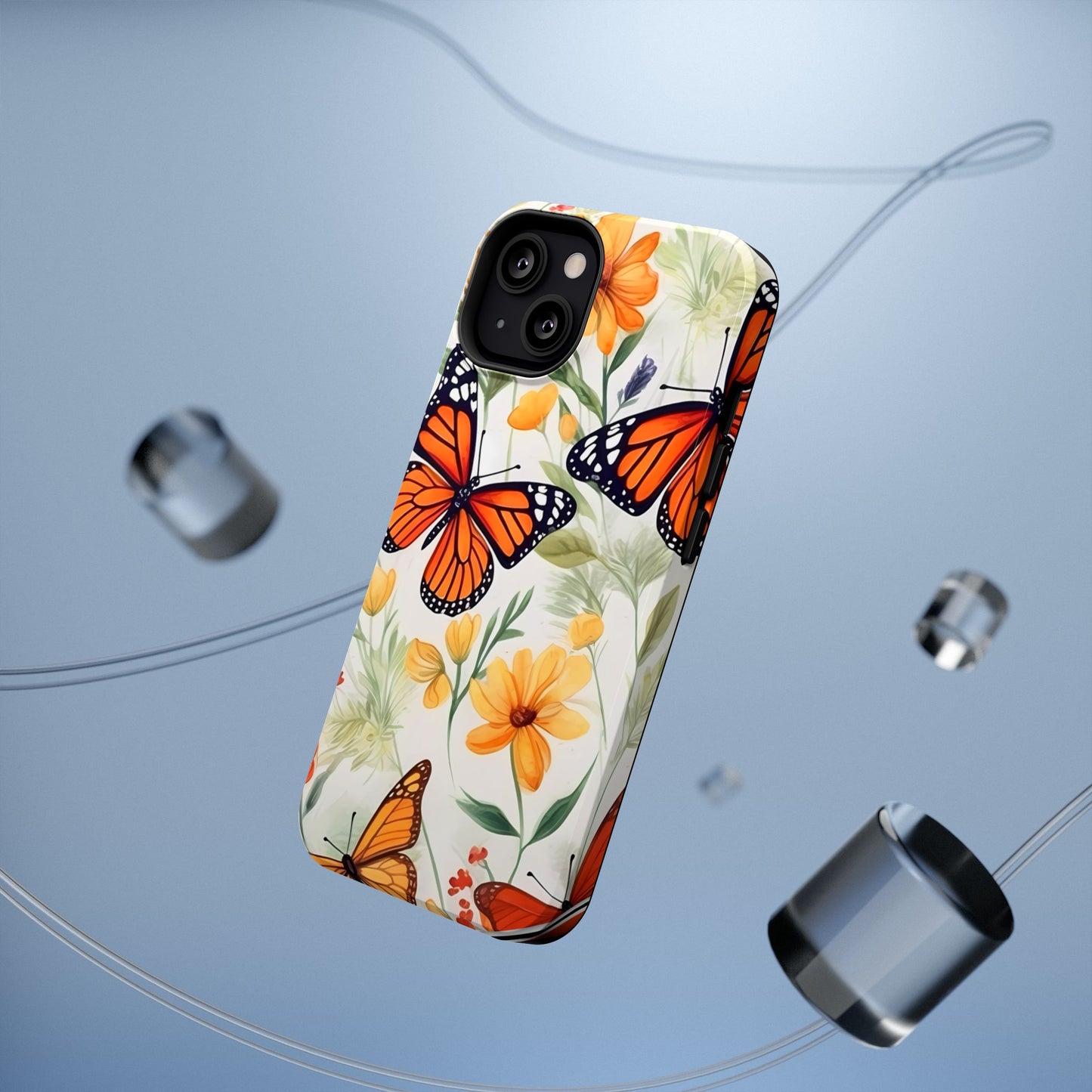 Monarch Butterfly Impact-Resistant Cases
