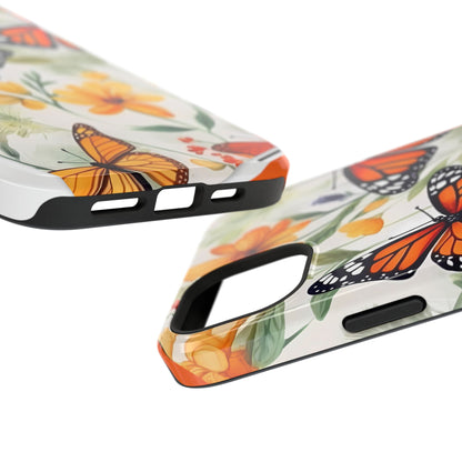 Monarch Butterfly Impact-Resistant Cases