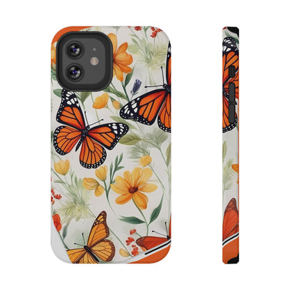 Monarch Butterfly Impact-Resistant Cases