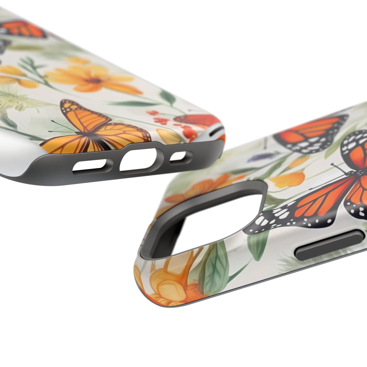 Monarch Butterfly Impact-Resistant Cases