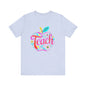 Colorful Teacher Appreciation Tee - Short Sleeve Unisex Jersey