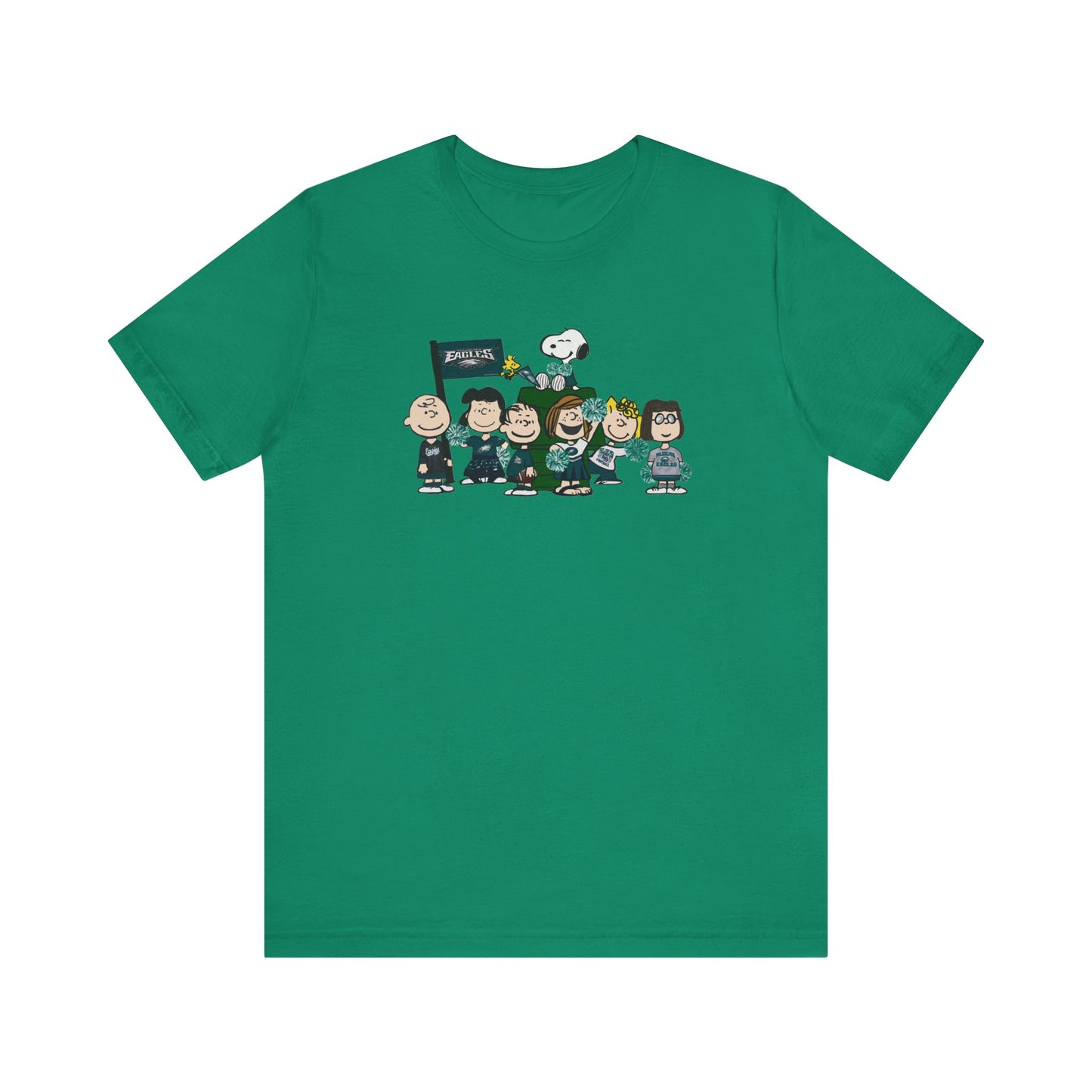 Fun Peanuts Gang Unisex Jersey Tee - Casual, Playful Apparel for Fans