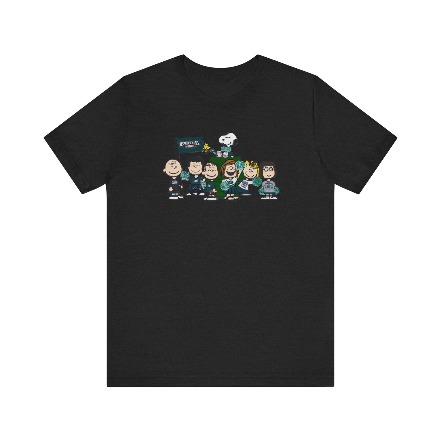 Fun Peanuts Gang Unisex Jersey Tee - Casual, Playful Apparel for Fans