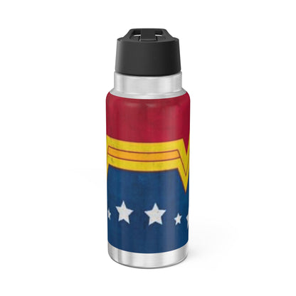 Wonder Woman 32oz Tumbler - Durable Drinkware for Superhero Fans