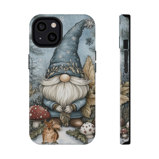 Woodland Gnome & Squirrel Impact-Resistant Cases