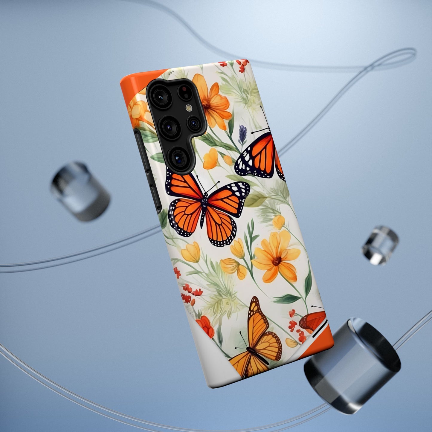 Monarch Butterfly Impact-Resistant Cases