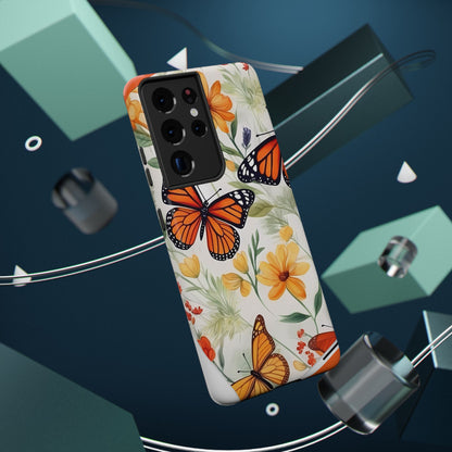 Monarch Butterfly Impact-Resistant Cases