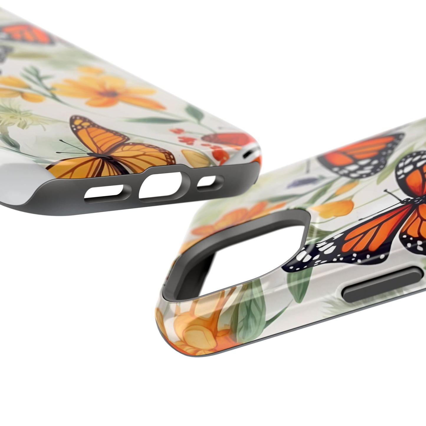 Monarch Butterfly Impact-Resistant Cases
