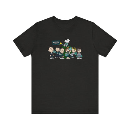 Fun Peanuts Gang Unisex Jersey Tee - Casual, Playful Apparel for Fans