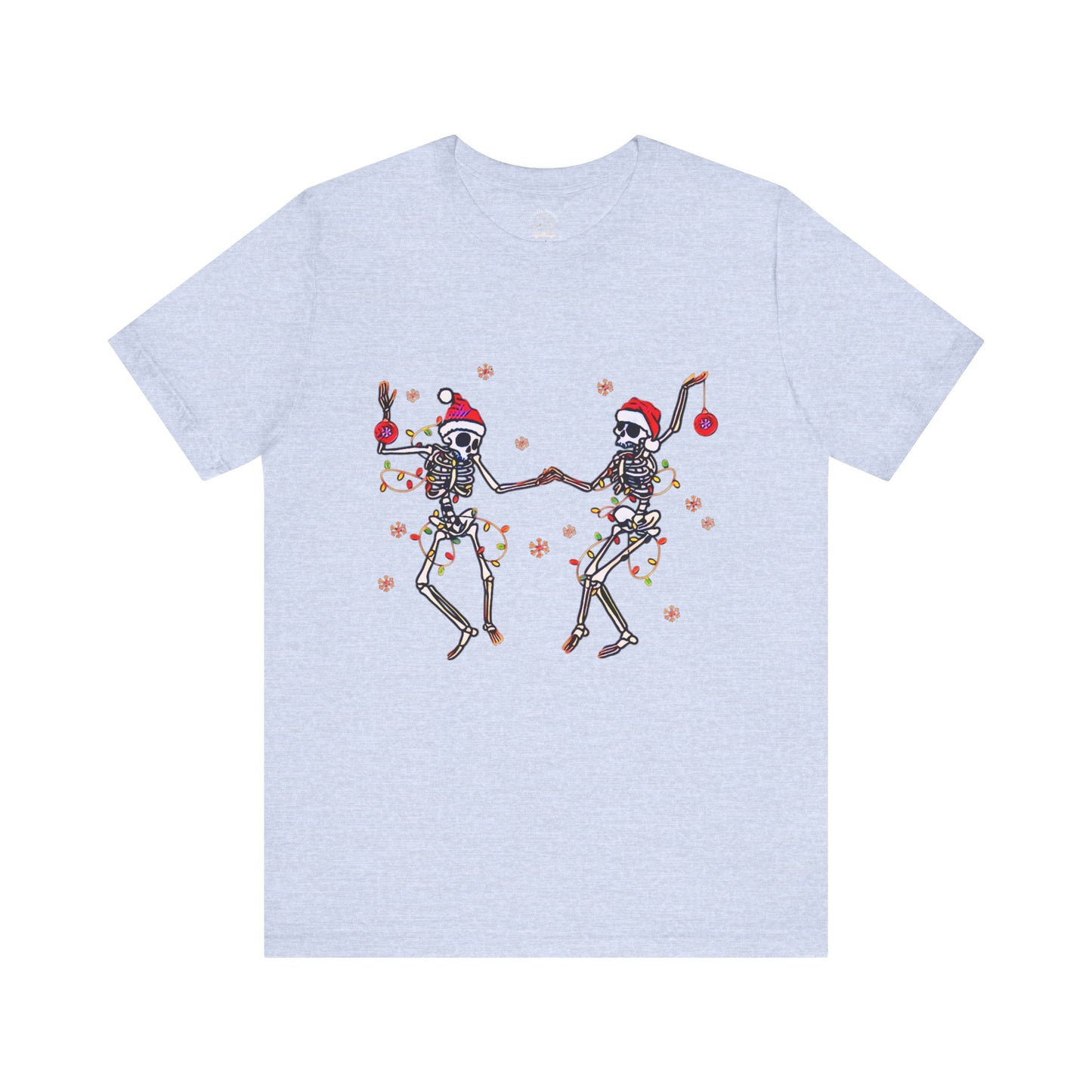 Festive Skeletons Unisex Softstyle T-Shirt