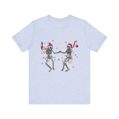 Festive Skeletons Unisex Softstyle T-Shirt