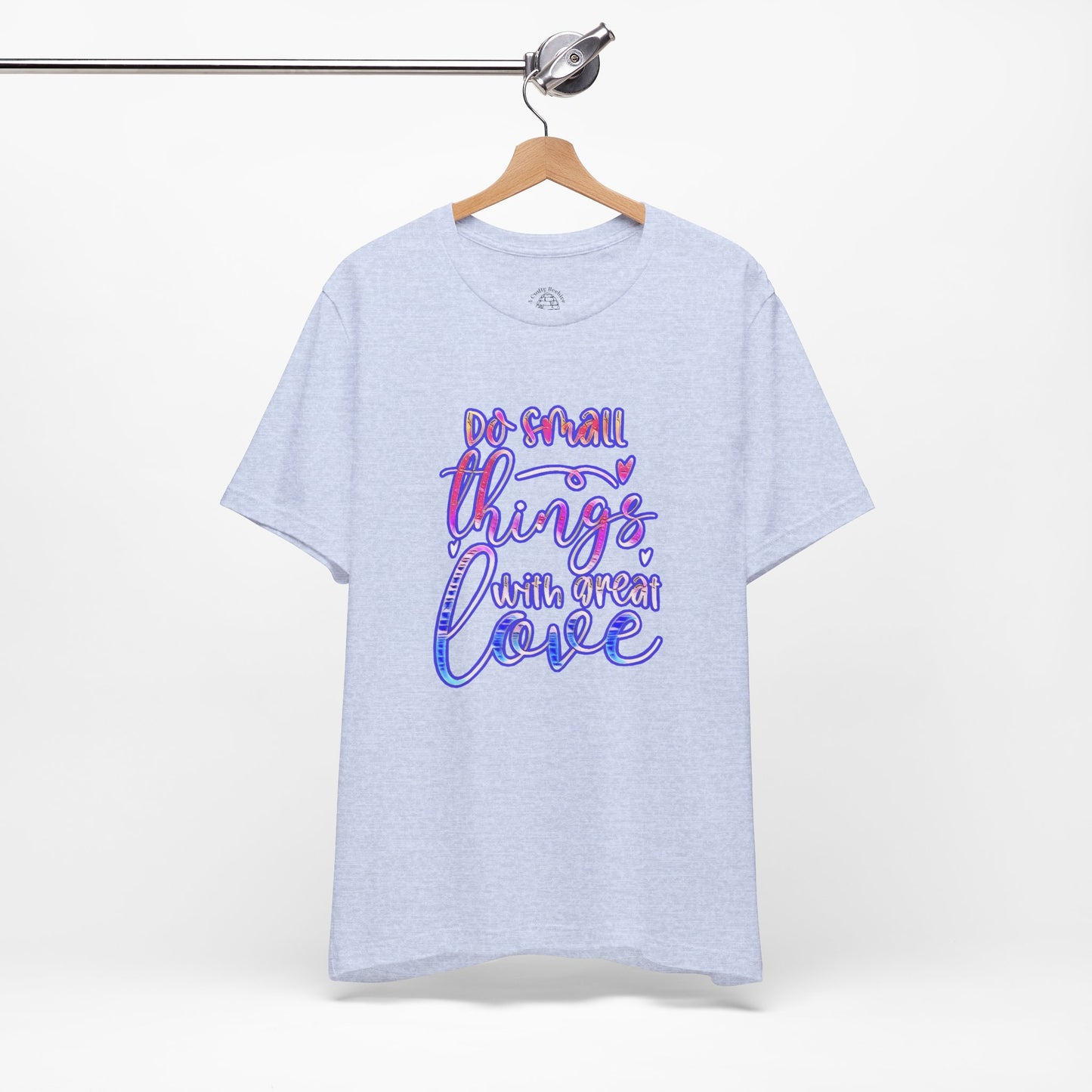 All Things With Love Unisex Jersey Short Sleeve Tee