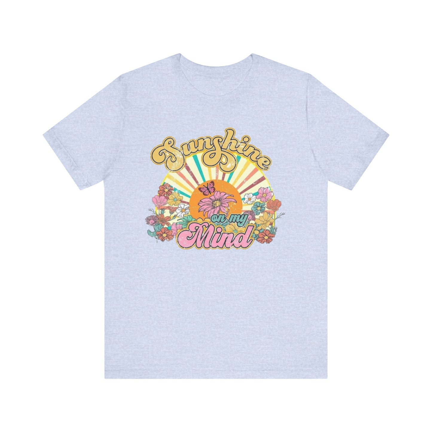 Sunshine on my Mind. Unisex Jersey Short Sleeve Tee