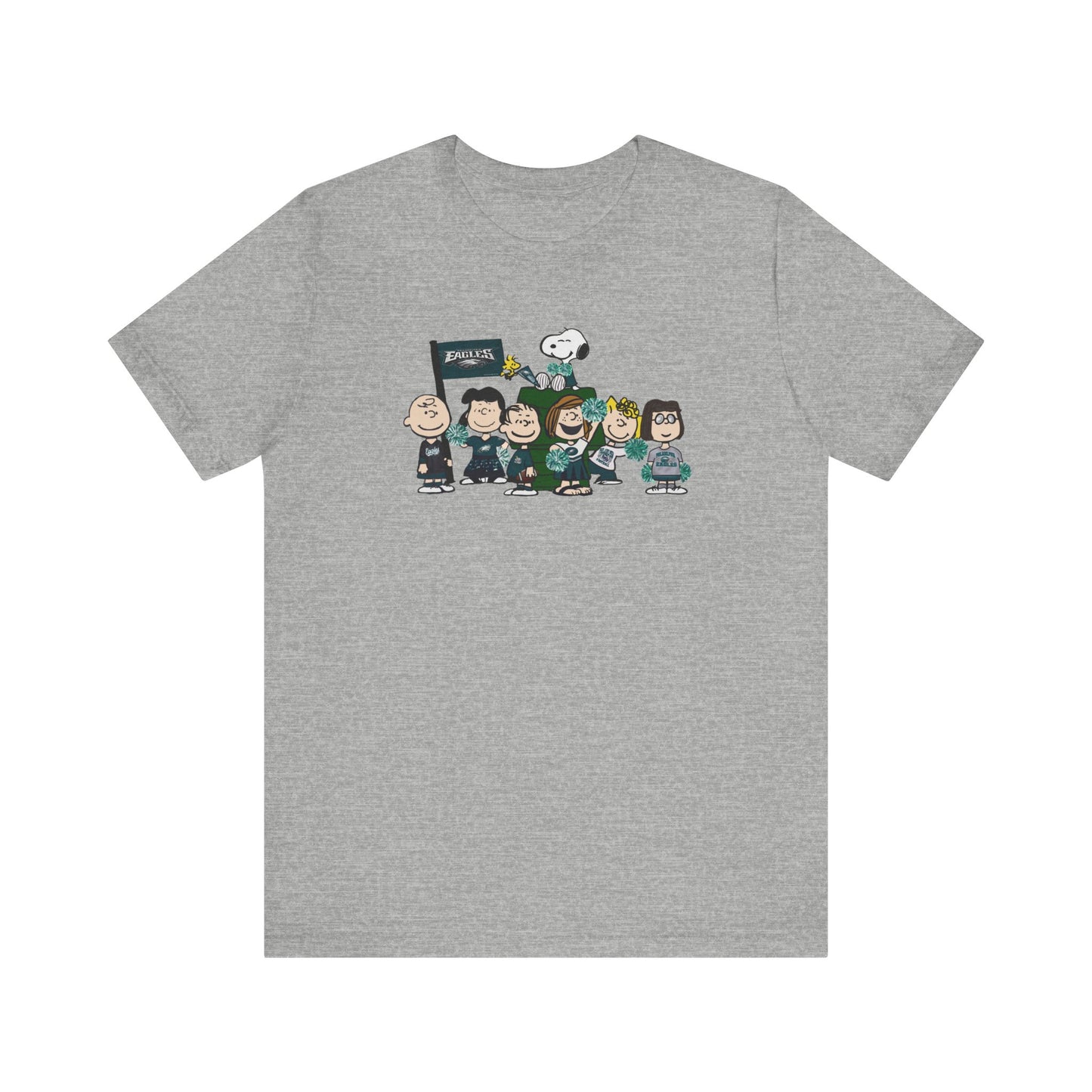 Fun Peanuts Gang Unisex Jersey Tee - Casual, Playful Apparel for Fans