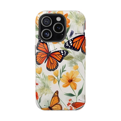 Monarch Butterfly Impact-Resistant Cases
