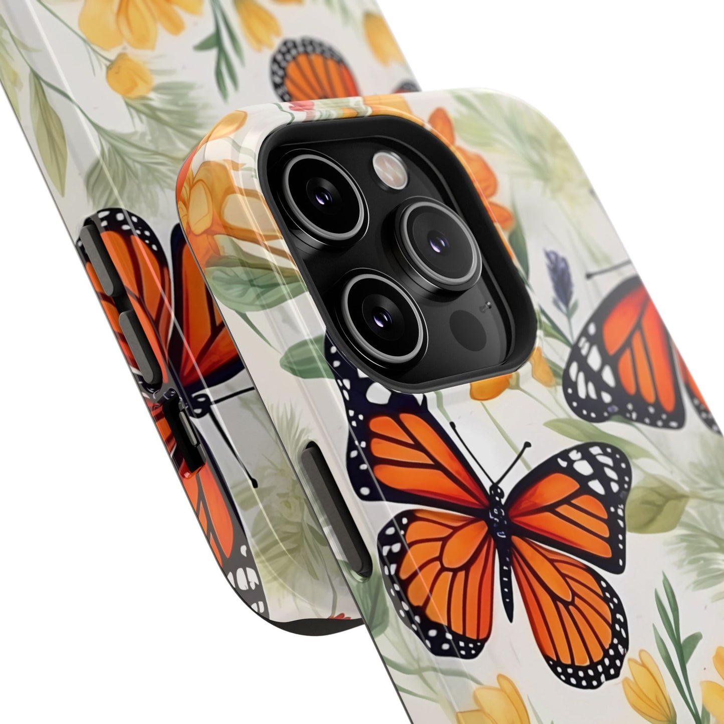 Monarch Butterfly Impact-Resistant Cases