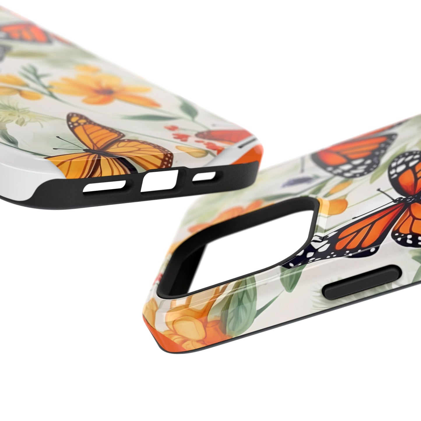 Monarch Butterfly Impact-Resistant Cases