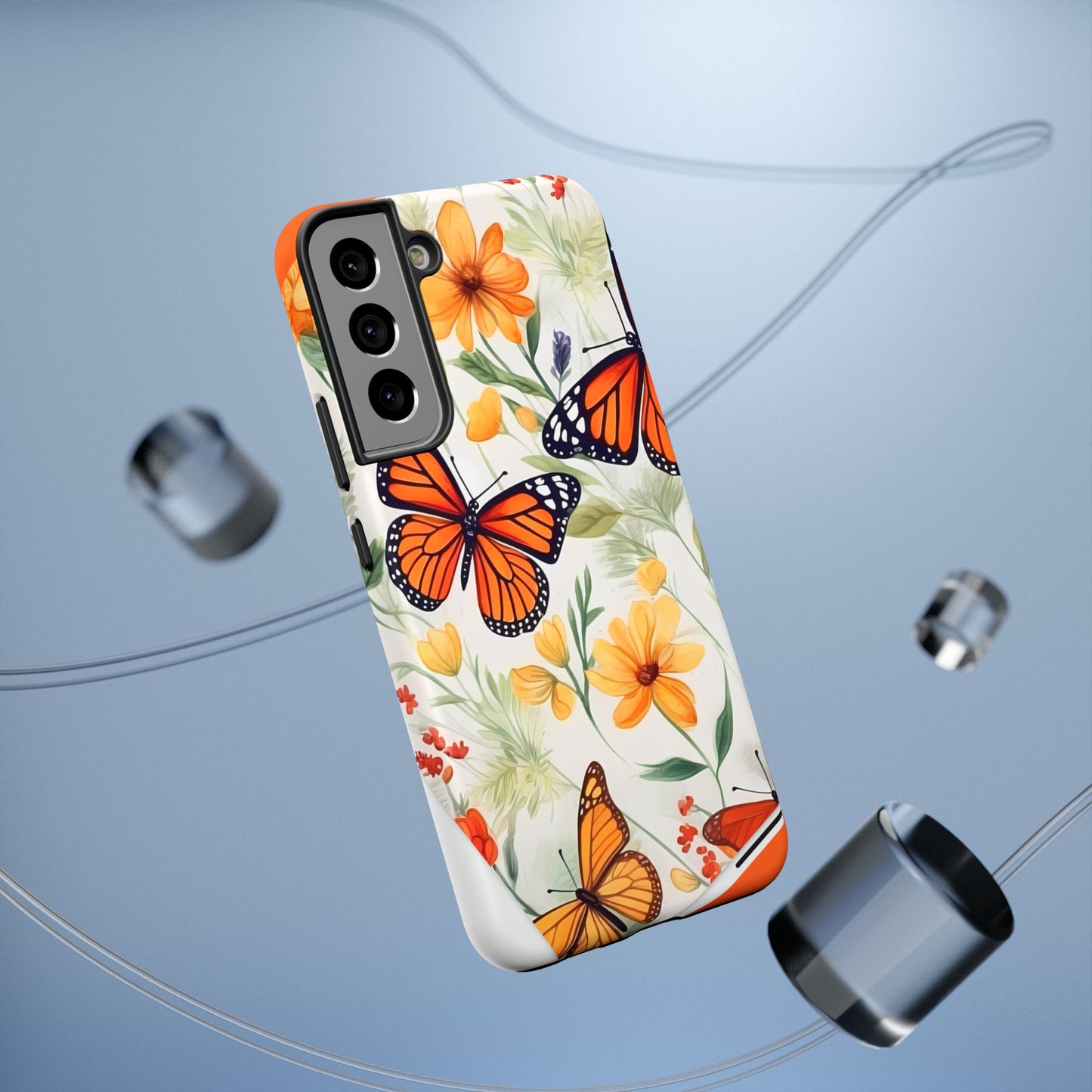 Monarch Butterfly Impact-Resistant Cases