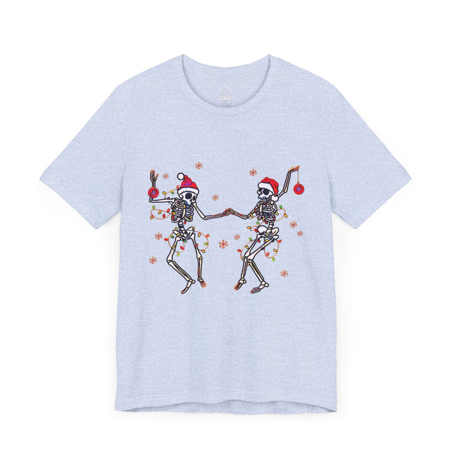 Festive Skeletons Unisex Softstyle T-Shirt